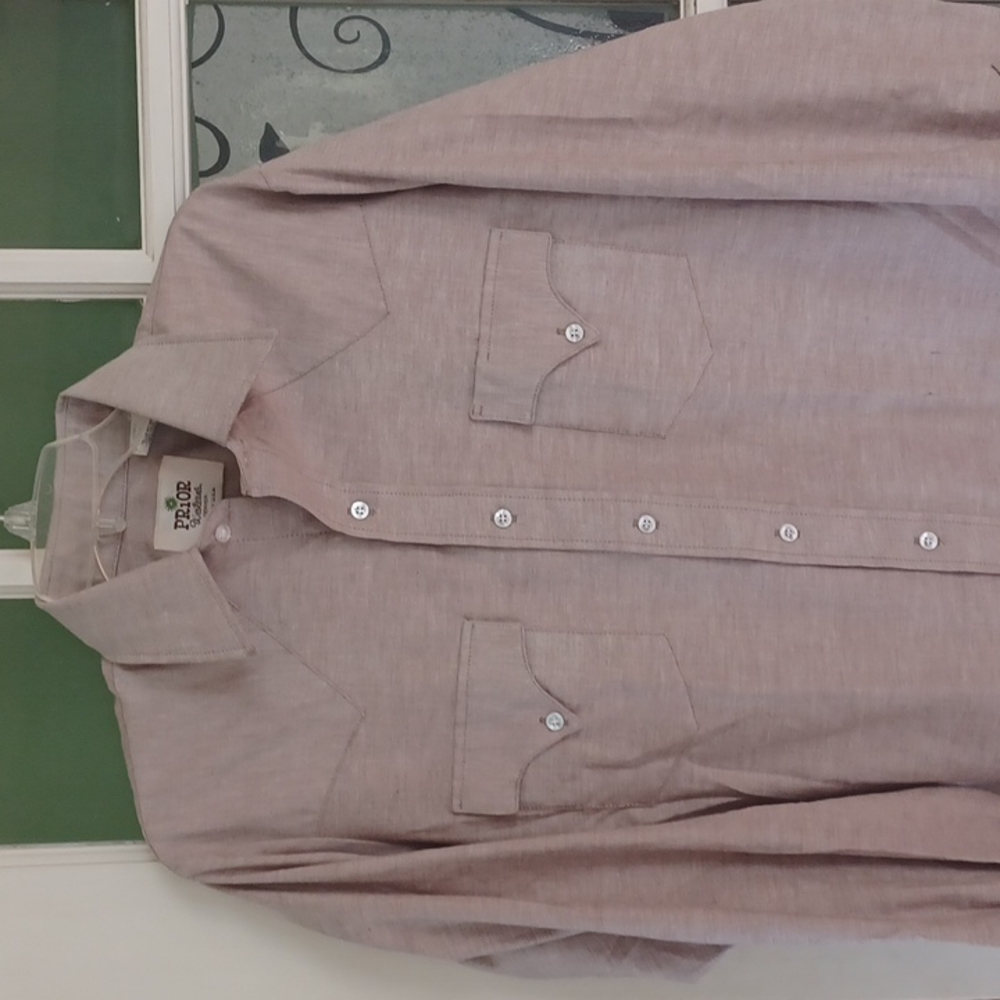 Western shirt size 16-35 made in Denver New no tags